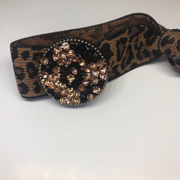 Accessories - Leopard Print Elastic Hair Tie